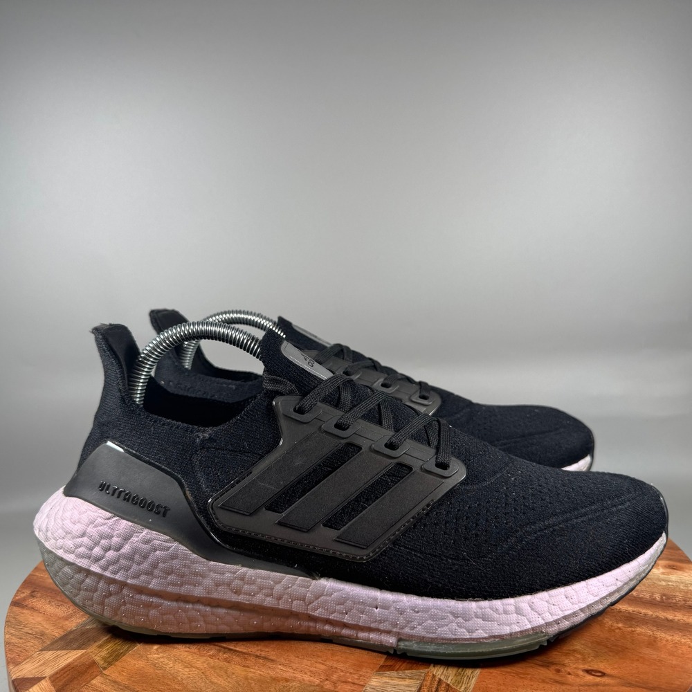 Adidas Ultraboost 21 Primeblue Black Ash Pearl Running Shoes FY0405 Womens 9.5